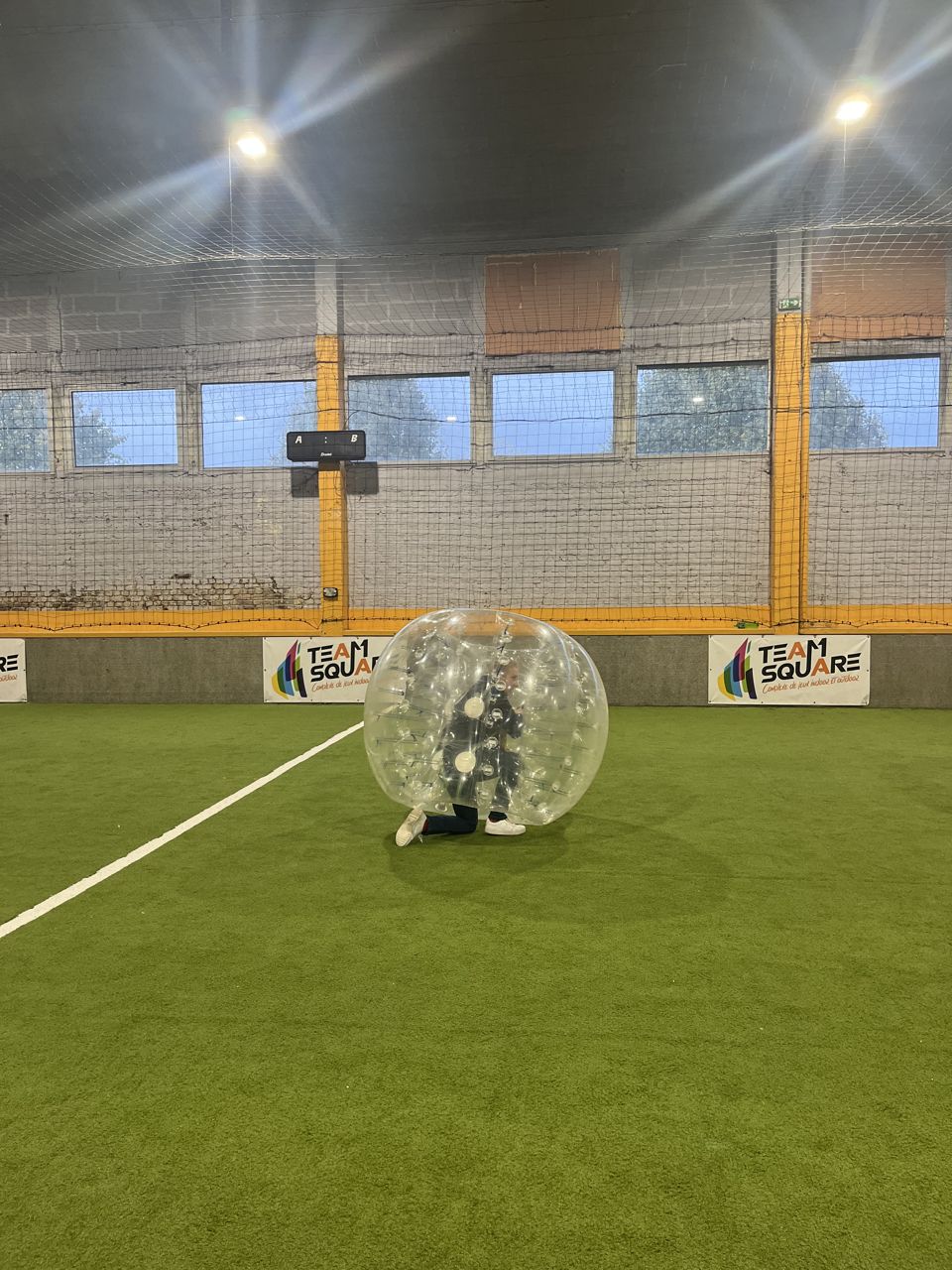 Bubble Foot en groupe chez Team Square
