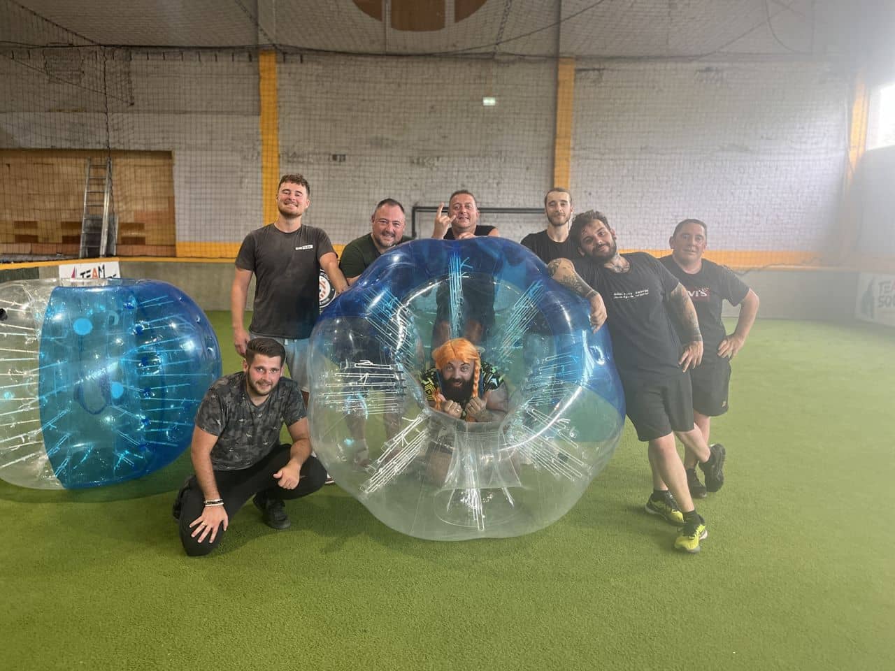 Jour de pluie à Lille ? Le bubble foot en salle est la solution