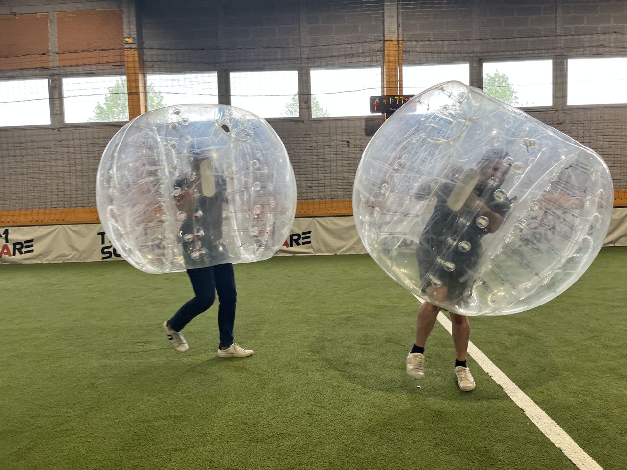 Bubble Foot chez Team Square